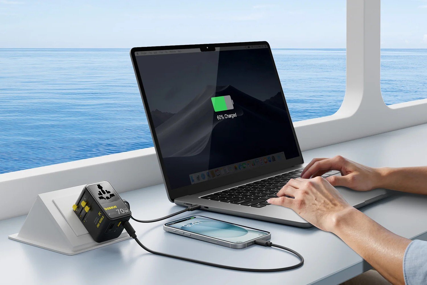 Baseus’ retractable, 6-in-1 travel adapter is on sale for its lowest price to date