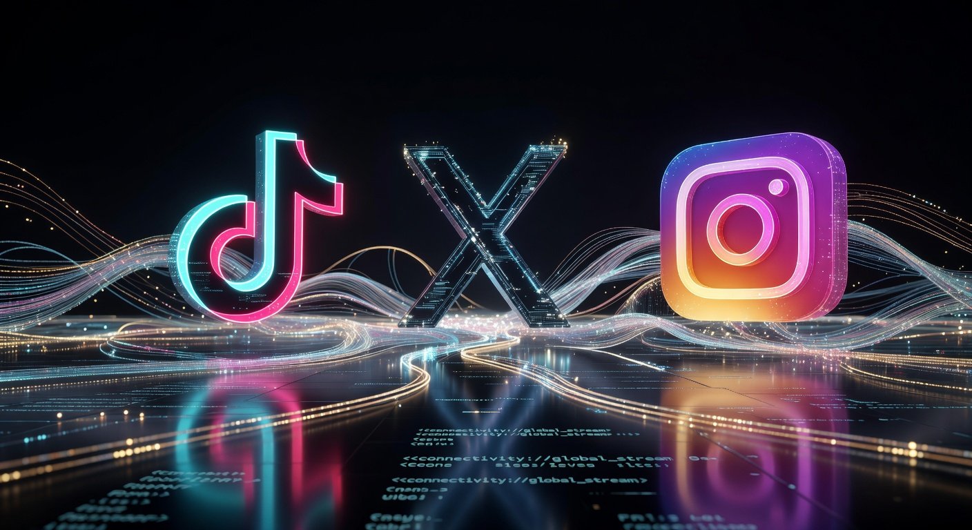 Social Media in 2025: TikTok’s 200% Growth, X’s AI Moderation Push, and Instagram’s Creator Upgrades
