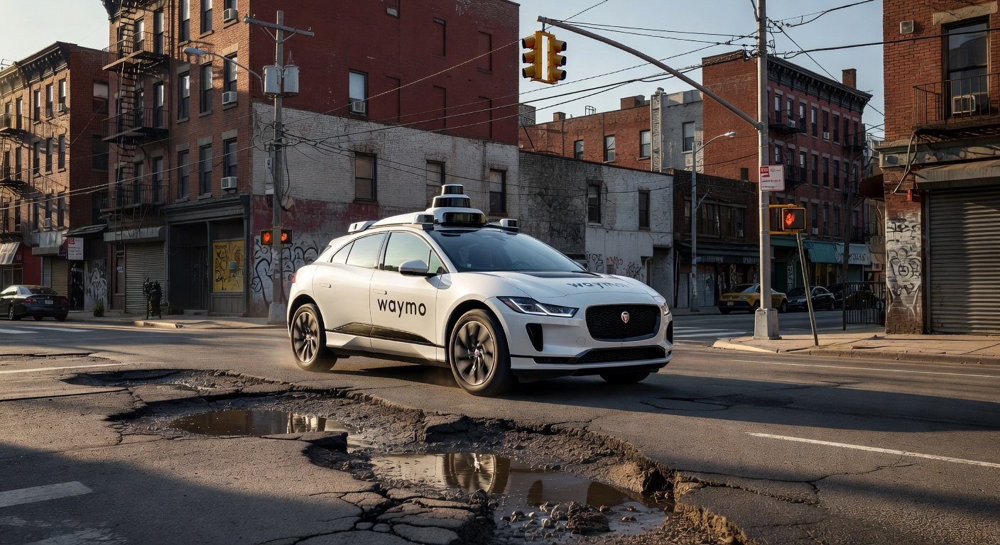 Waymo Robotaxis Are Now Mapping Potholes for Waze — And It Changes How Cities See AI on the Road