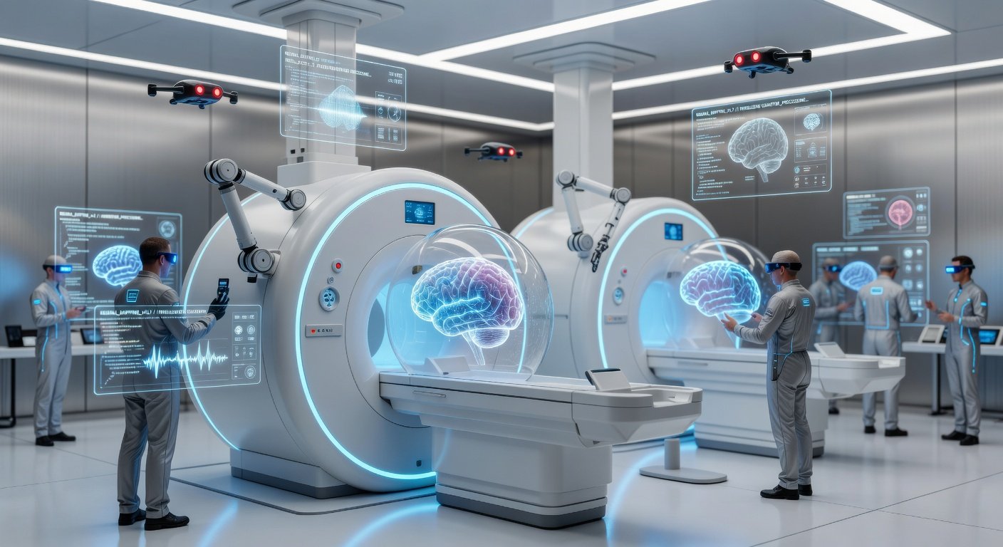 100× More Energy-Efficient AI, Brain MRI Breakthroughs, and the Ethics of Generative Content