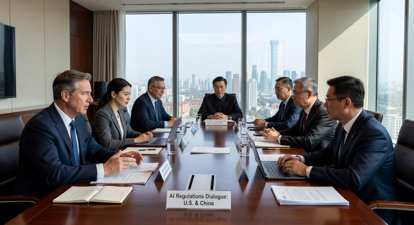 US and China Begin AI Guardrails Talks as Infrastructure Investment Surges