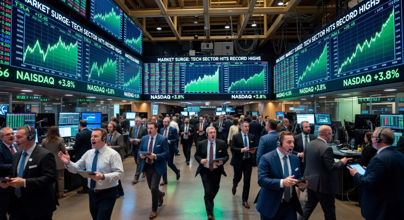 Tech Stocks Surge, Quantum Gets $2B Boost, and Apple’s Foldable iPhone Stays on Track