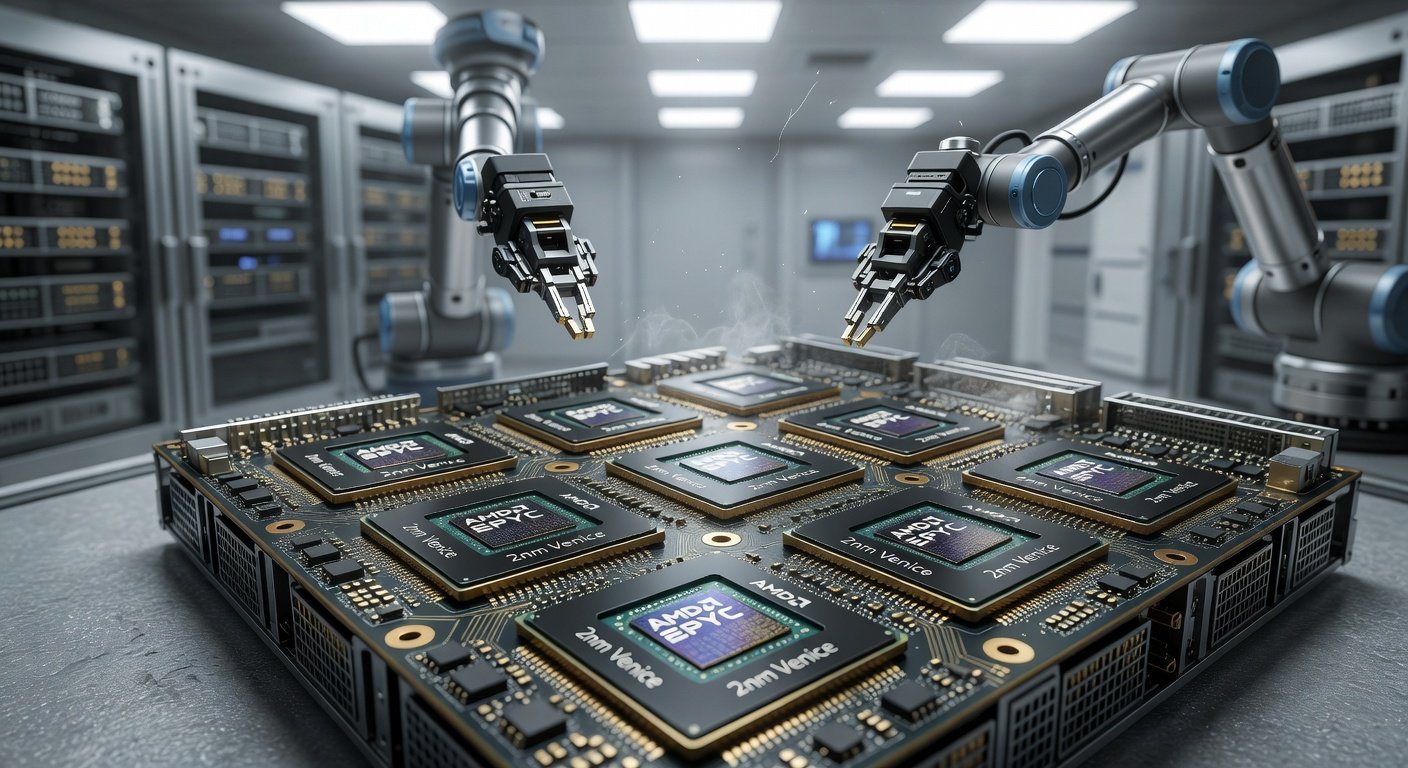AMD’s 2nm EPYC ‘Venice’ Chips Lead a Week of Major AI Infrastructure Moves