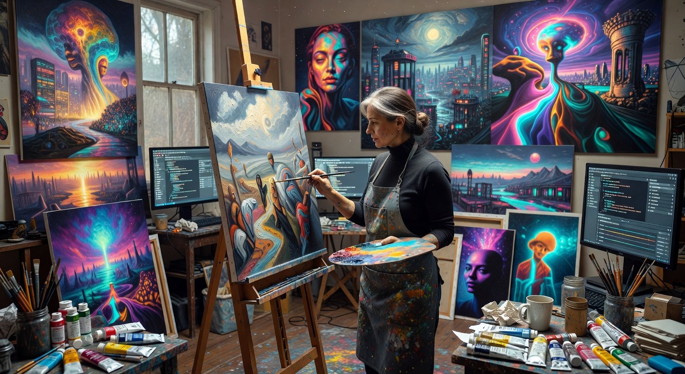 The Authenticity Economy: How Human Creativity Is Winning the AI Art Era