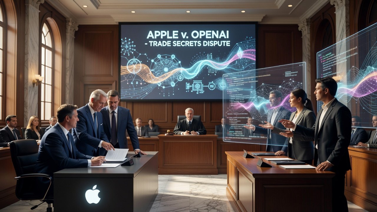 Apple Sues OpenAI Over Trade Secrets as AI Hardware Race Intensifies