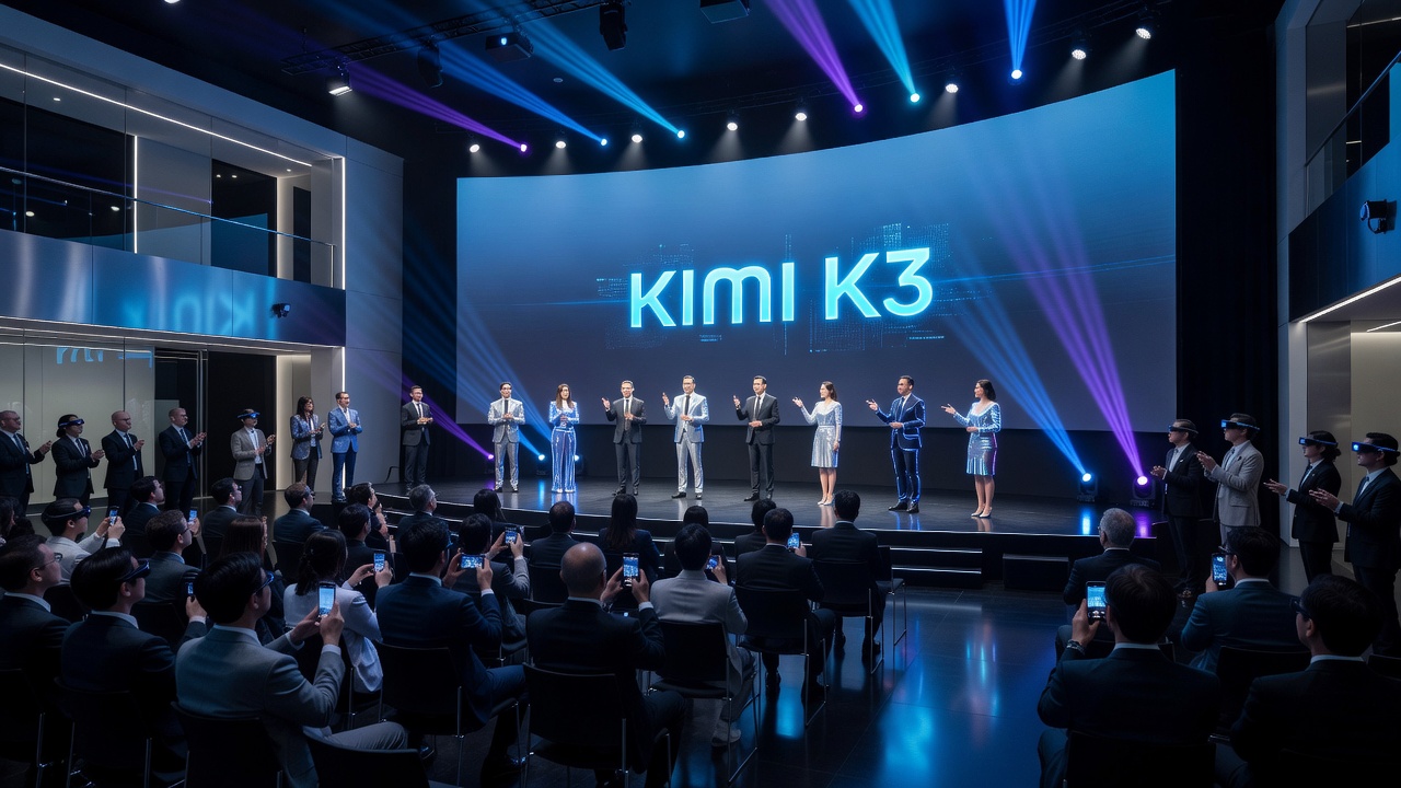 Kimi K3 Launches as World’s Largest Open-Weight AI Model at 2.8 Trillion Parameters